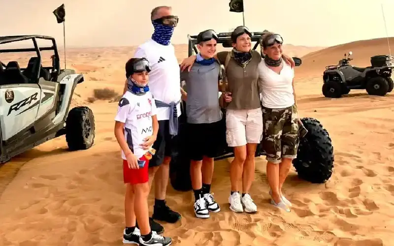 Can-Am dune buggy desert tour Dubai