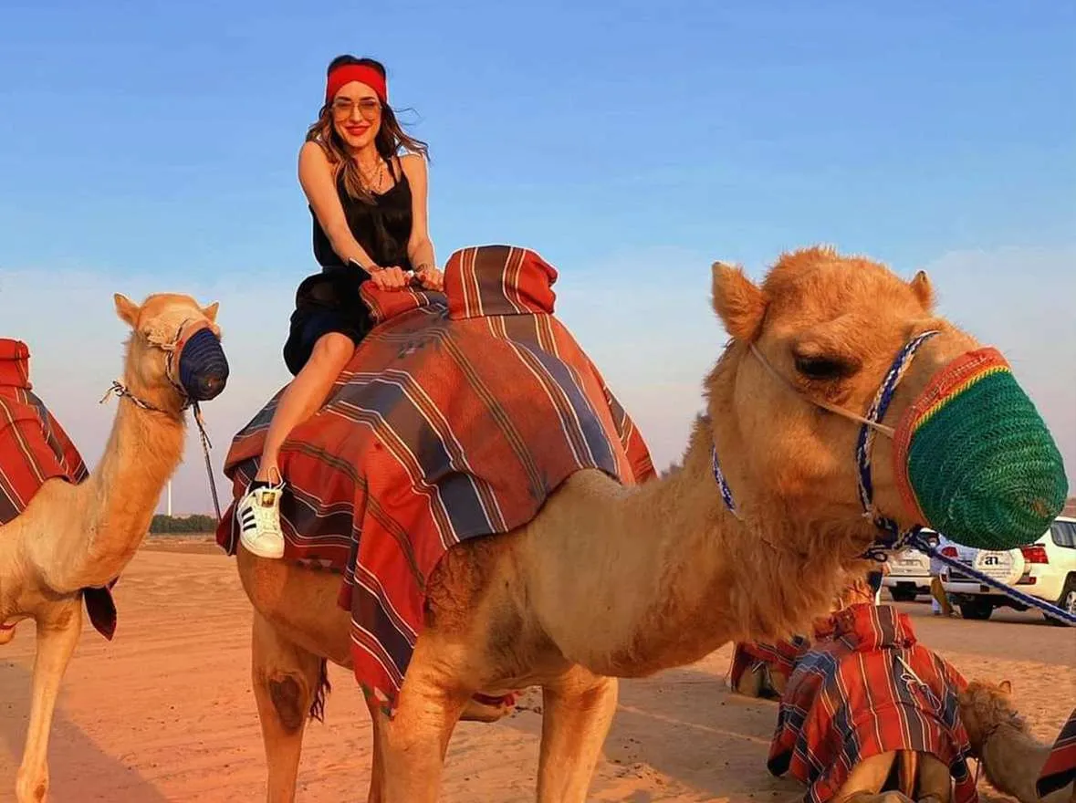 women-camel